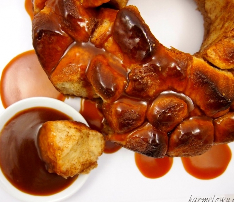 Monkey Bread-cynamonowe ciasto drożdżowe