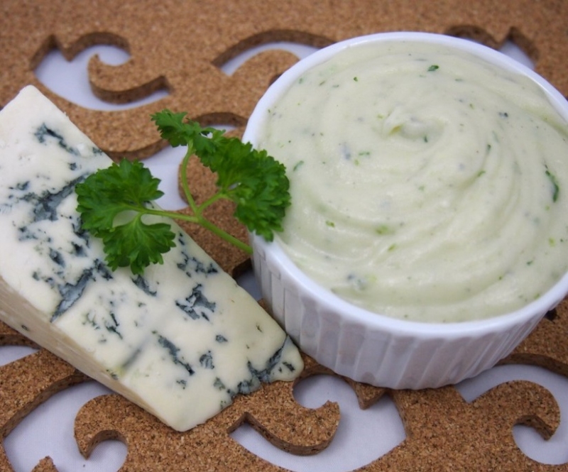 Puree ziemniaczane z serem pleśniowym