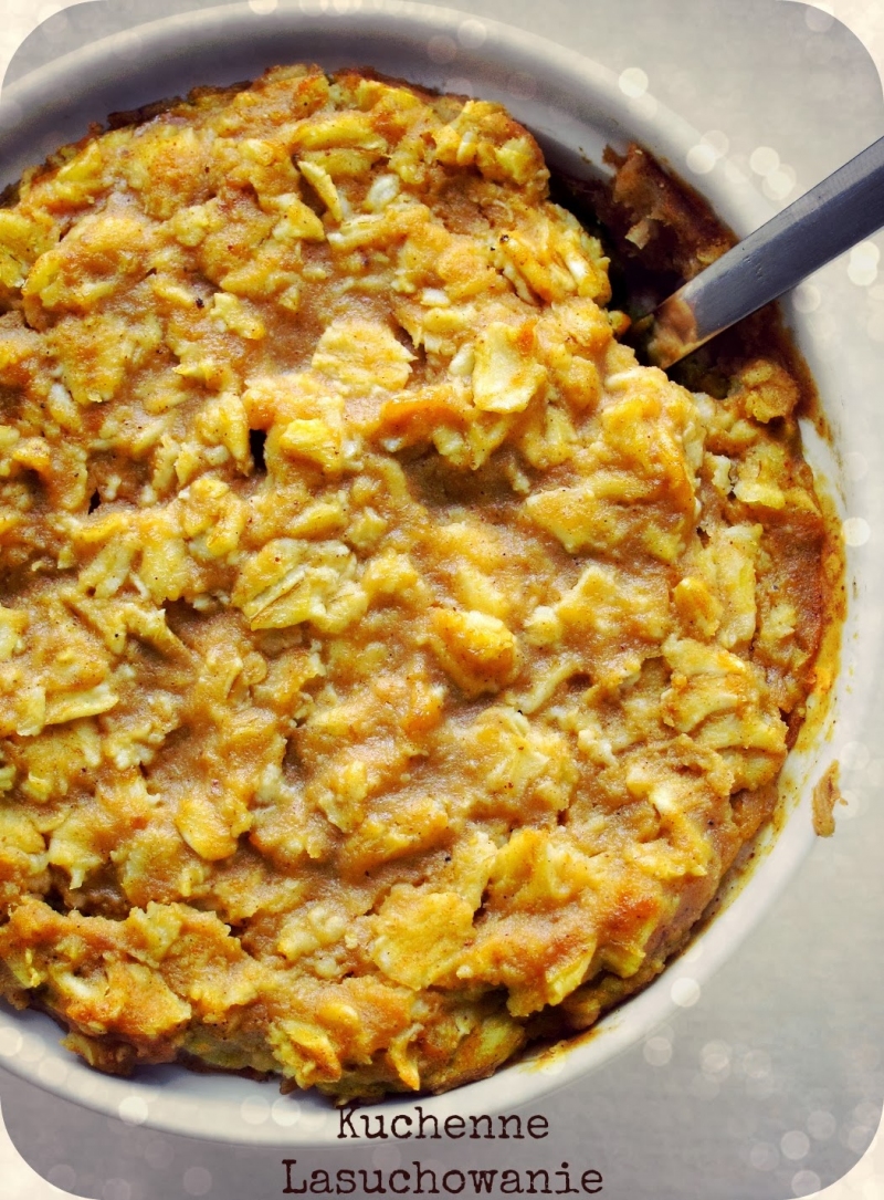 Pieczona owsianka dyniowa