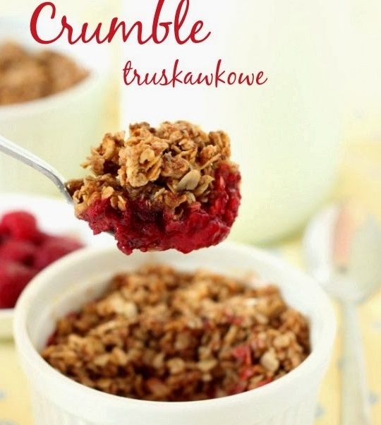 Crumble truskawkowe