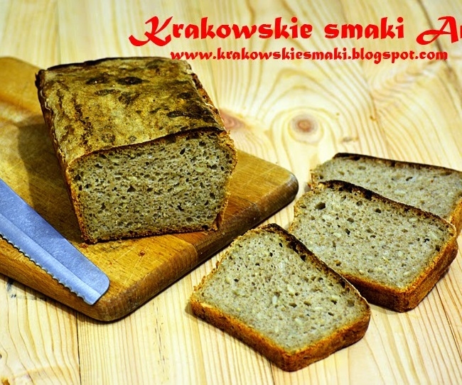 Chleb pszenno- żytni na zakwasie ze słonikiem