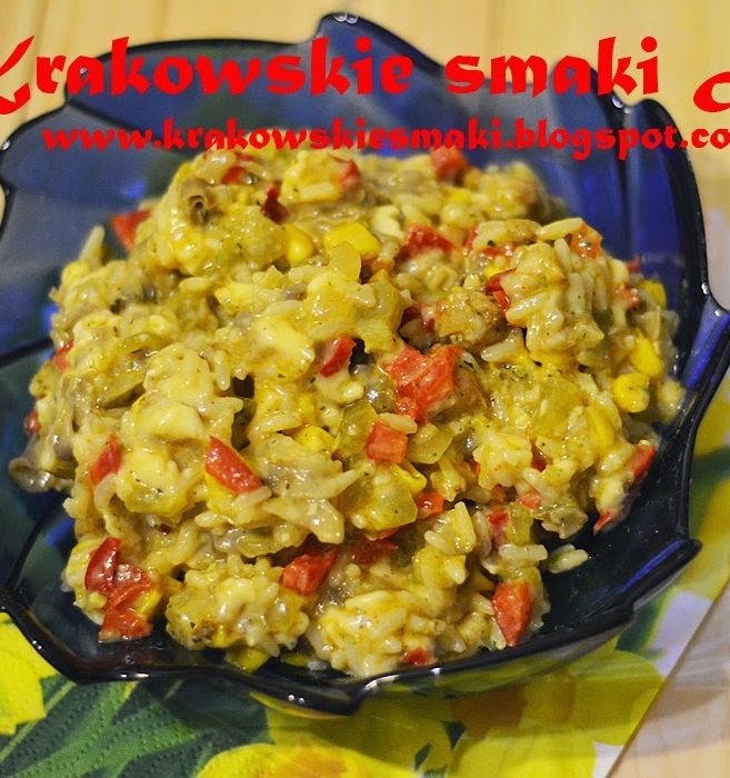 Ryżowa sałatka