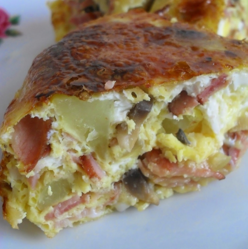 hiszpańska tortilla z piekarnika