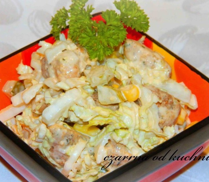 Sałatka gyros